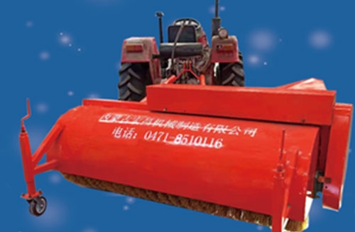 內蒙古牽引式掃雪機